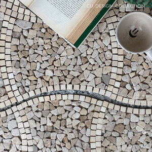 Carreaux d'extérieur en céramique émaillée en travertin de style moderne <span class=keywords><strong>mosaïque</strong></span> de marbre naturel d'intérieur pour hôtel <span class=keywords><strong>mosaïque</strong></span> de couloir de <span class=keywords><strong>jardin</strong></span> - Product Image 2