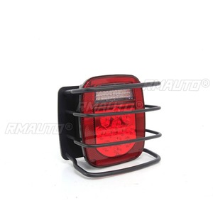 ฝาครอบไฟท้ายโลหะ สำหรับ TJ YJ CJ Wrangler 1997-2007 ชุดแต่งรถยนต์ อุปกรณ์ตกแต่งรถยนต์ - Product Image 4