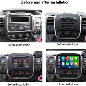 Radio Estéreo portátil para coche para Renault Trafic Opel Vivaro 2015-2019 coche para REPRODUCTOR DE DVD volante Carplay Android - Product Image 2
