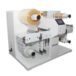 Automatische Roll Flatbed Digitale Label Sticker Stansmachine Machine