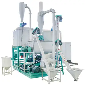 In Stock Small Complete Production Lines Cattle Mill Equipment For Sale Feed Processing Machines