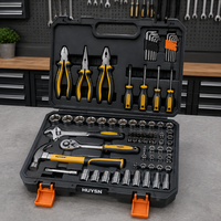 Boîte à outils portable en acier au carbone, support ODM/OEM, personnalisable, vente directe usine pour la réparation automobile