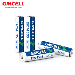 แบตเตอรี่ลิเธียมหลัก GMCELL รุ่น AA ER14505 LS14500 TL-5903 3.6V 2400mAh แบตเตอรี่ลิเธียม ER14500 - Product Image 4