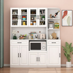 <span class=keywords><strong>Console</strong></span> de style classique européen pour cuisine et salle à manger, buffet, armoire de présentation, meuble de rangement, buffet <span class=keywords><strong>blanc</strong></span> en bois pour salon - Product Image 2