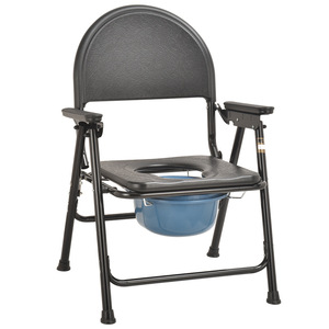 Silla de enfermería plegable Wei Yikang 890B, inodoro portátil para ancianos y discapacitados con asiento impermeable - Product Image 2