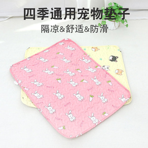 Pet <b>Mat</b> Dog <b>Cat</b> Sleeping Pad Embossed Quilted Rectangular Cartoon Pattern Polyester Fiber Hand Wash All Season Use - Product Image 5