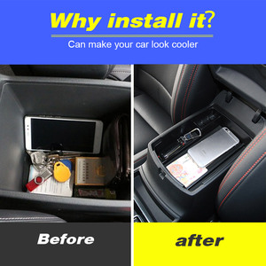 Vtear for Kia Sportage Car Armrest <strong>Storage</strong> Box Container Holder Styling Center Console Tray Clapboard Protect <strong>Accessories</strong> - Product Image 3