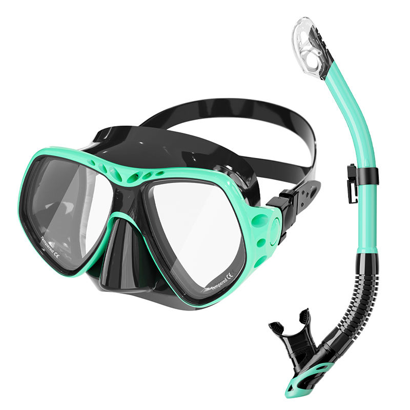 Factory Develops Snorkeling Surface Gear Set Adult Diving Set Swimming Snorkel Mask Snorkel
