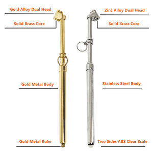 Manomètre de pression d'air pour pneus Gold Tire/tyre, 10-150 psi, précis, pratique, facile à utiliser, avec anneau de suspension, pour automobile - Product Image 5