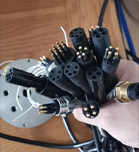 IP68 ip69K steckbare unterwasser MCIL-4-<span class=keywords><strong>M</strong></span> MCB-H4F nass kabel 4 pin <span class=keywords><strong>m</strong></span>ännlich weiblich subsea Subconn draht roboter stecker - Product Image 5