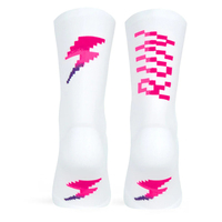 Chaussettes de course athlétiques personnalisées avec logo, rembourrage amortissant, chaussettes de sport pour hommes et femmes, chaussettes de compression durables pour la course à pied et le cyclisme