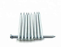Clous en fil de fer ronds ordinaires de haute qualité BWG11 de 2,5 pouces, polis brillants, 8d 16d 20d, pour le bois