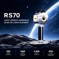 Pemindai Laser 3D LiDAR SLAM Genggam TopTech RS70, Pemindai Laser, Harga, Koordinator BIM dengan GNSS RTK untuk Survei Lahan