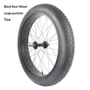 Set di Ruote Anteriori e Posteriori da 26 Pollici in Lega di Alluminio Spessa 4.0 per Motoslitta e <span class=keywords><strong>Auto</strong></span> da Spiaggia, Senza Pneumatici - Product Image 3