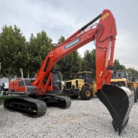 Vente Flash : Excavatrice d'occasion Doosan DX225LCA 22 tonnes, matériel de construction de seconde main, système hydraulique stable, prix avantageux