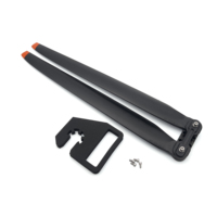 Hélice pliable en fibre de carbone Hobbywing X15 63 pouces 6324 avec support d'hélice en aluminium pour drone agricole, pièces UAV