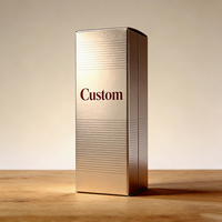 Caja de Envío de Vino de Cartón Corrugado Ecológica y Portátil con Logotipo Personalizado TongKun, con Estampado en Frío y Sobre de Kraft para Vino