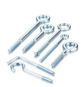 Heavy Duty occhioni a vite con occhiello autofilettante a vite bullone per amaca Yoga pesanti per usi interni esterni - Product Image 5