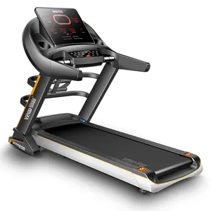 Máquina de correr Ypoo para venta al por mayor, cinta de correr comercial con TV, cinta de correr con aplicación YPOOFIT