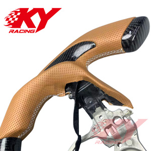 Volant de course personnalisé en fibre de carbone pour Lexus LC500 IS IC500 IS250 IS350 ES ES300 S350 CT200 G SG RC NX, design F1 - Product Image 2