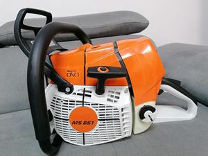 Tronçonneuse à essence professionnelle de 5,4 kW, 91 cm³, 36/42 pouces, MS651/MS661, robuste, pour l'abattage et la coupe d'arbres - Product Image 1