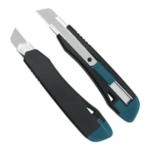 manufore snap-off blade knife Utility Knife Pocket Paper Knife Cutter With Plastic ABS Handle box cutter auto lodk