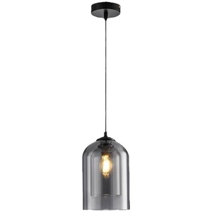 Area <b>Pond</b> Glass Pendant <b>Light</b> Black Adjustable Height Eye Caring Home Lighting Chandelier LED 220V - Product Image 5
