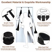 Balancelle Érotique BDSM pour Adultes, Jouet Sexuel, Menottes, Balançoire d'Amour de Haute Qualité pour Couple, Jeu Coquin, Contrainte au Lit, Balançoire de Bondage Sexuel