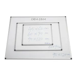 Versatile Aluminum Frame Wall Mounted Magnetic Whiteboard 36X24 Inch High-Quality And Customizable Dry Erase Board