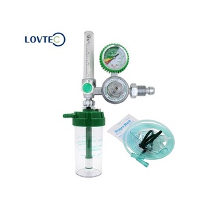 LOVTEC Máy Đo Lưu Lượng Oxy Điều Chỉnh Oxy Y Tế Màng Ngăn CGA 540 Của Nhà Sản Xuất Trung Quốc Có Máy Tạo Độ Ẩm Và Ống Thông - Product Image 5