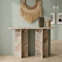 Table console moderne en marbre de Toronto