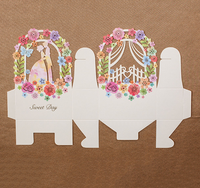 Party Favor Box Candy Box Gift Box Flower Party Décoration de mariage