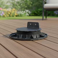 Pieds de support réglables en plastique XF-T201B 18-32 mm, socles en plastique robustes pour sous-couche de terrasse, fabricant