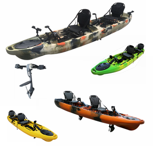 <span class=keywords><strong>Kayak</strong></span> Vicking de 14 Pies para 2 Personas, Asiento Doble, Pesca, <span class=keywords><strong>Pedales</strong></span>, <span class=keywords><strong>Kayak</strong></span> de Pesca de Plástico LLDPE con <span class=keywords><strong>Pedales</strong></span>, Canoa - Product Image 6