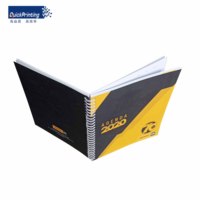A5 dessin animé personnalisé étudiant croquis cahiers d'exercices/professionnel imprimé PU cuir cahier journal agenda planificateur cahier