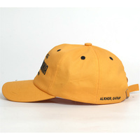 Topi 6 Panel Model Lengkung Bordir Logo Custom dengan Gesper Logam untuk Pria Wanita - Laris Terjual