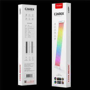 <span class=keywords><strong>UpHere</strong></span> 1 à 4 RGB Splitter Cable 5V 3Pin ARGB LED Strip Connector Extend For Addressable Case Fan - Product Image 5