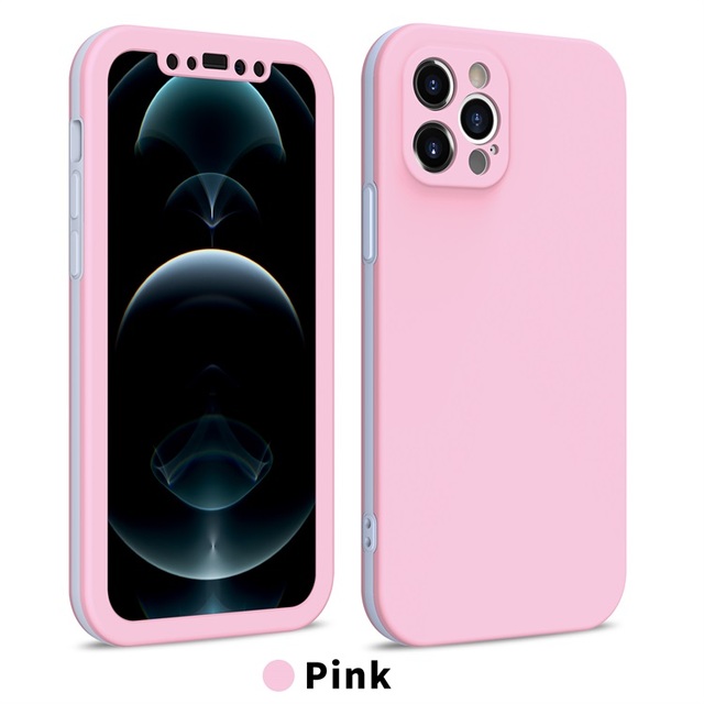 360 Degree Full Protective Back Cover for Redmi Note 10 Phone Case Back Cover Case Shockproof Wholesale