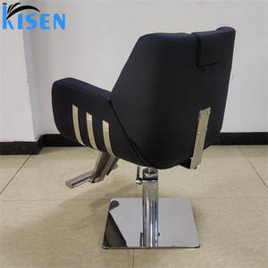 Silla de Peluquería Profesional Plegable Kisen Fashion Beauty Barber, con Bomba Hidráulica Grande para Levantar y Ajustar, Equipo para Salón de Belleza - Product Image 6