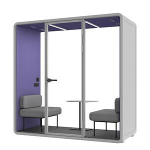 ห้องทำงานสำเร็จรูปแบบเก็บเสียงสำหรับการประชุมที่ปราศจากความรบกวน - Product Image 4