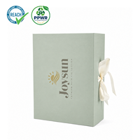 Boîtes cadeaux rigides en carton pliables haut de gamme avec logo personnalisé, fermeture magnétique et fente pour ruban, pour coffret cadeau d'entreprise