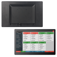 Système d'affichage de cuisine (KDS) A9S entièrement en alliage d'aluminium, terminal de point de vente (TPV) Windows 10 durable Full HD 15,6 pouces pour environnements difficiles en restaurant