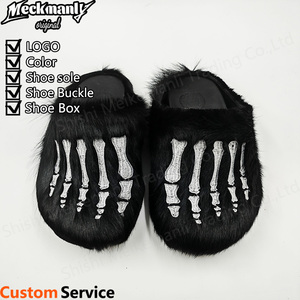 Pantuflas de Felpa Suaves de Alta Calidad 2026, Antideslizantes, Cálidas para Invierno, Personalizadas para Mujer, con Precio de Fábrica - Product Image 5