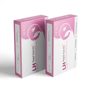CE ISO kit uji midstream bayi, strip kaset LH ovulasi tes cepat kesuburan
