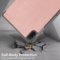 Étui rigide pour tablette PINCASE pour Honor Pad X8a X9 11 pouces, étui intelligent pour tablette avec fonction de mise en veille automatique, aimant et support pliable