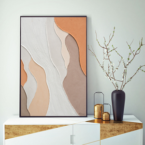 Tùy Chỉnh Hiện Đại Trừu Tượng Bức Tranh Vải Tường Nghệ Thuật 3D Kết Cấu Handmade Sơn Dầu Trên Vải Tác Phẩm Nghệ Thuật Cho Khách Sạn - Product Image 1