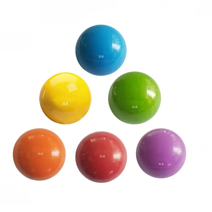 Fitness Soft Weighted Mini Ball heavy lifting training PVC Toning Ball Excise practice Sand Filled ball