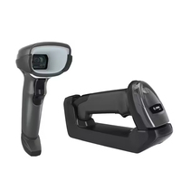 Lector de Códigos de Barras Zebra 1D 2D DS4678SR Inalámbrico y Resistente, Escáner de Códigos de Barras Portátil RS232/USB para Operaciones Logísticas