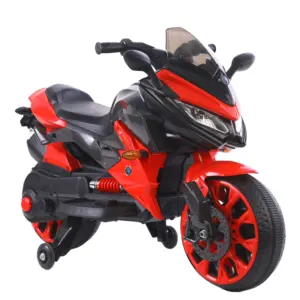 comfortable seat kids motorcycle suitable for 5 to 12 years old ride on in the car.Wholesale 12v electric wheel 1 big