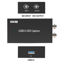 Carte de capture vidéo USB Ezcap262P USB3.0 SDI, capture vidéo USB, carte de capture HD
